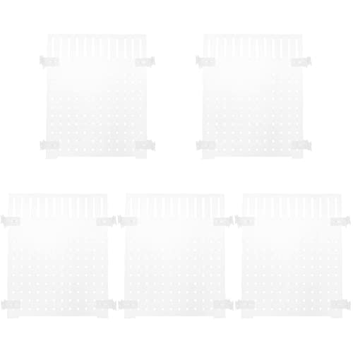 Mipcase 5-Teiliges Trennwand-Zubehör für Kampfpanzer Hält Die Trennwand von Der Teilung Fern mit Fischtrenner Transparentem Isolierungs-Acryl-Zubehör für Verschiedene Gemischte von Mipcase
