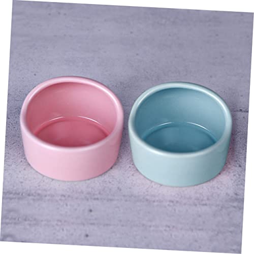 Mipcase 5st Futterstelle Für Igel Eichhörnchen Schalen Futternapf Für Hamster Futternapf Für Ratten Meerschweinchen Schüssel Keramiknapf Für Hamster Cera Winzige Tiere Trinkschale Haustier von Mipcase