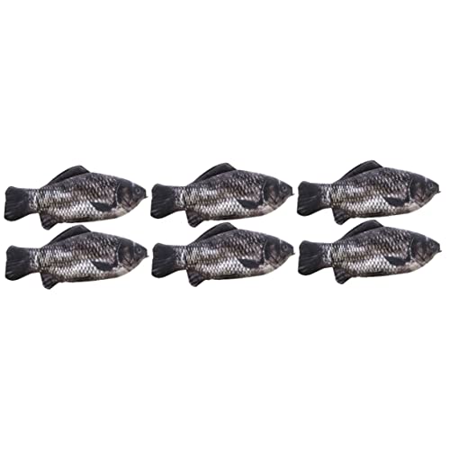Mipcase 6 STK Karausche Haustierspielzeug Neuheit Bleistiftbeutel Mini-Make-up-Tasche Katzenminze Spielzeug Katze Katzenspielzeug Fisch Mäppchen Niedlich Schreibwarenregal Schüler Nylon Mipcase 6 STK Karausche Haustierspielzeug Neuheit Bleistiftbeutel Mini-Make-up-Tasche Katzenminze Spielzeug Katze Katzenspielzeug Fisch Mäppchen Niedlich Schreibwarenregal Schüler Nylon von Mipcase