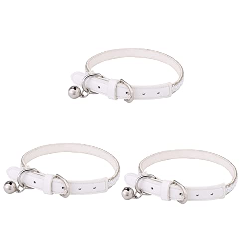 Mipcase 6 Stück Für Verstellbar Mit Kostümhalsbändern Glocke Weißer Kragen Kätzchen Haustier Kreative Hochzeit Mode Halskette Halskette Katze Einfach Hundweißer Welpe Mipcase 6 Stück Für Verstellbar Mit Kostümhalsbändern Glocke Weißer Kragen Kätzchen Haustier Kreative Hochzeit Mode Halskette Halskette Katze Einfach Hundweißer Welpe von Mipcase