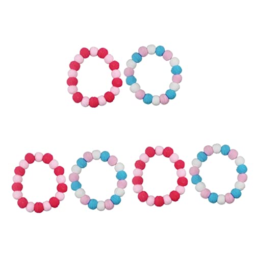 Mipcase 3 Sets Plüsch-Halskette Für Hunde Und Robustes Elastisches Für Weihnachten Halloween Und Geburtstage 2 Stück X 3 von Mipcase