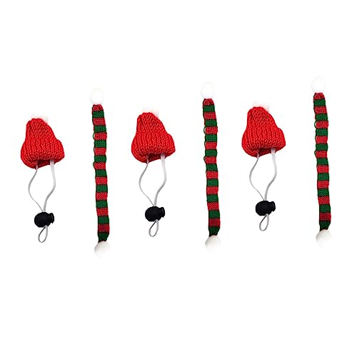 Mipcase Weihnachtskostüm-Set 6-teilig Für Haustiere Welpen Schals Weihnachtsmützen Hundezubehör Mipcase Weihnachtskostüm-Set 6-teilig Für Haustiere Welpen Schals Weihnachtsmützen Hundezubehör von Mipcase