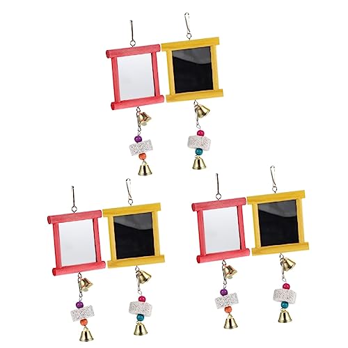 Mipcase 3sets Vogel Spiegel Spielzeug Interaktive Papagei Spielzeug Vogel Käfig Zubehör Für Papageien 2 Stücke * 3 Mipcase 3sets Vogel Spiegel Spielzeug Interaktive Papagei Spielzeug Vogel Käfig Zubehör Für Papageien 2 Stücke * 3 von Mipcase