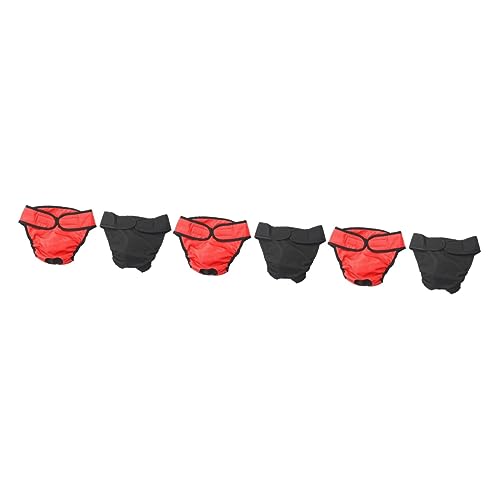 Mipcase 6 STK Kleine Hundeunterwäsche Hygieneunterwäsche Für Hunde Pet Körperliche Hose Inkontinenzhose Bauchwickel Für Hunde Einweg-PIPI-pad Weibliche Hundehose Hundepfote Super Saugfähig Mipcase 6 STK Kleine Hundeunterwäsche Hygieneunterwäsche Für Hunde Pet Körperliche Hose Inkontinenzhose Bauchwickel Für Hunde Einweg-PIPI-pad Weibliche Hundehose Hundepfote Super Saugfähig von Mipcase