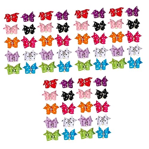 Mipcase Haarspange Für Hunde 60 STK Haar-Bungee Schleife Aus Tierhaaren Tierhaarschleifen Mit Gummiband Hundehaarschleife Hundehaar Bowknotk Haustier Haarspangen Hund Mipcase Haarspange Für Hunde 60 STK Haar-Bungee Schleife Aus Tierhaaren Tierhaarschleifen Mit Gummiband Hundehaarschleife Hundehaar Bowknotk Haustier Haarspangen Hund von Mipcase