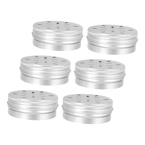 Mipcase 6Er-Packung Duftbox für Hundetraining Container Agility-Ausrüstung für Hunde Geruchstraining für Hunde Zug Nasenarbeitsdosen Duftarbeitsdosen Aluminium Silver Mipcase 6Er-Packung Duftbox für Hundetraining Container Agility-Ausrüstung für Hunde Geruchstraining für Hunde Zug Nasenarbeitsdosen Duftarbeitsdosen Aluminium Silver von Mipcase