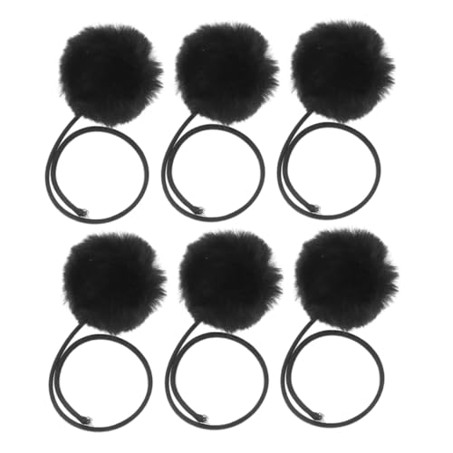 Mipcase 6pcs Katzenspielzeug Sisal Ball Hanging Katzenspielzeug Handgefertigtes Katzenseilball -kauen Spielzeug Haustiere Interaktive Spielzeugkatze Spielzeug Für Innenkatzen Schwarz von Mipcase