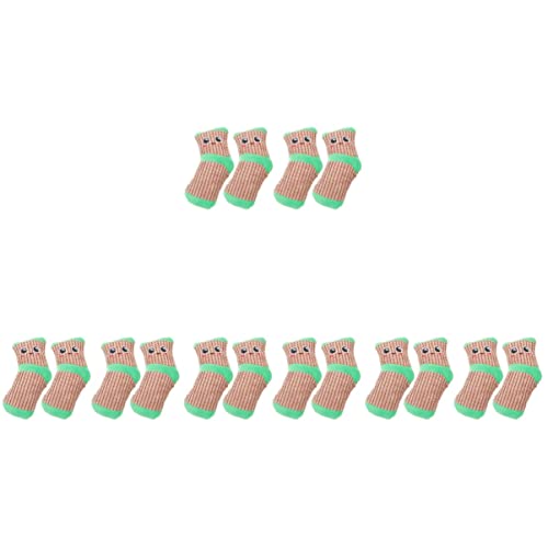 Mipcase 8 Paare Spielzeug Socken Für Katzen Aggressive Kauer Ausgestopfter Zeichentrickfilm Sockenschuhe Cartoon-socken Ablenkungssocke Für Hunde Haustiere Socken Hundebiss Draussen Plüsch von Mipcase