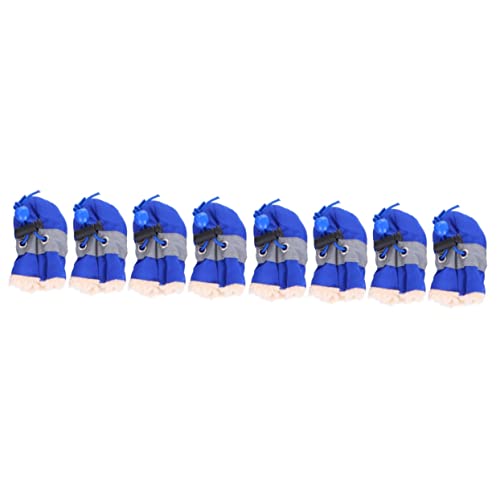 Mipcase 8 STK Winterstiefel Für Katzen Hundepfotenabdeckungen Anti-rutsch-Schuhe Für Hunde Hundeschuhe Wasserschuhe Für Hunde Hundestiefel Aus Schlamm Bodenschoner Katzenschuhe Großer Hund von Mipcase