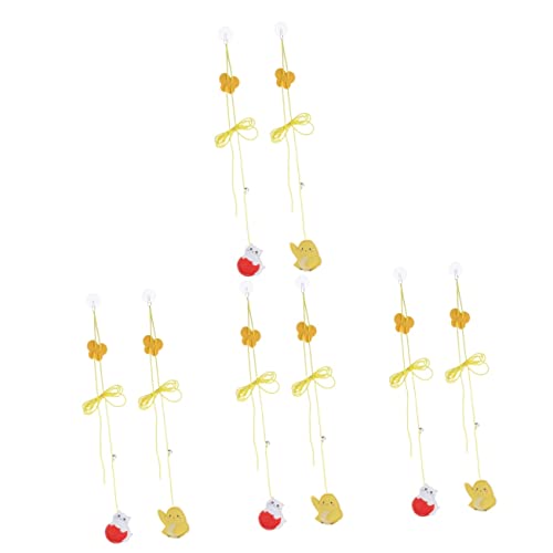 Mipcase 4 Sets Handwerkskunst Katzenspielzeug Kauseile Set Zum Aufhängen An Der Tür für Interaktive Katzen für Den Innenbereich 2 Stück X 4 von Mipcase