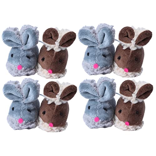 Mipcase 2 Sets Einzigartiges Katzen-ablenkungsspielzeug Katzenmaus-Spielzeug Weiches Backenzahn-kauspielzeug Für Hauskatzen Für Das Zahnen Und Die Gesundheit Von Kätzchen 4 Stück * 2 Mipcase 2 Sets Einzigartiges Katzen-ablenkungsspielzeug Katzenmaus-Spielzeug Weiches Backenzahn-kauspielzeug Für Hauskatzen Für Das Zahnen Und Die Gesundheit Von Kätzchen 4 Stück * 2 von Mipcase