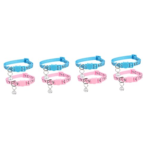 Mipcase 4er-Sets Katzenhalsband Abreißbare Katzenhalsbänder Für Katzen Reflektierendes Haustierhalsband Verstellbares Nylonhalsband Für Outdoor-aktivitäten 2 Stück X 4 Mipcase 4er-Sets Katzenhalsband Abreißbare Katzenhalsbänder Für Katzen Reflektierendes Haustierhalsband Verstellbares Nylonhalsband Für Outdoor-aktivitäten 2 Stück X 4 von Mipcase