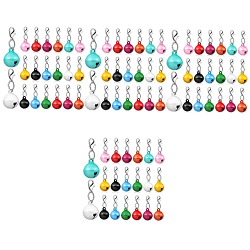 Mipcase 80 STK Die Klingel Kleines Welpenhalsband Glöckchen Für Welpenhalsbänder Katzenhalsbänder Katze Weihnachtshalsband Handgefertigte Hundehalsbandglocken Vakuum Kupfer Eiserne Glocke von Mipcase