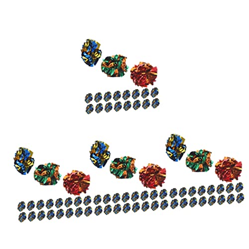 Mipcase 80 Stück Kleines Spielzeug Selbstreizend Funkelnd Interaktives Kätzchen Fit Bälle Jagt Aktive Farbe Fett Alufolie Sound Knistern Hält Sensorische Vorräte Für Mipcase 80 Stück Kleines Spielzeug Selbstreizend Funkelnd Interaktives Kätzchen Fit Bälle Jagt Aktive Farbe Fett Alufolie Sound Knistern Hält Sensorische Vorräte Für von Mipcase
