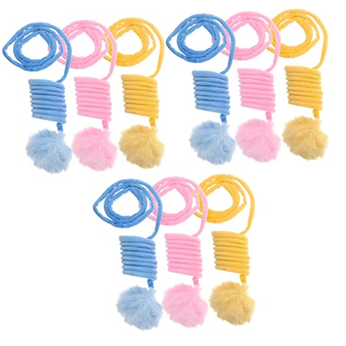 Mipcase 9 STK Lustiger Katzenball Crinkle Ball Katzenspielzeug Katzenglockenspielzeug Interaktiver Katzenball Katze Behandeln Ball Kratzball Rotieren Plüsch Stressabbauer Kätzchen Liefert Mipcase 9 STK Lustiger Katzenball Crinkle Ball Katzenspielzeug Katzenglockenspielzeug Interaktiver Katzenball Katze Behandeln Ball Kratzball Rotieren Plüsch Stressabbauer Kätzchen Liefert von Mipcase