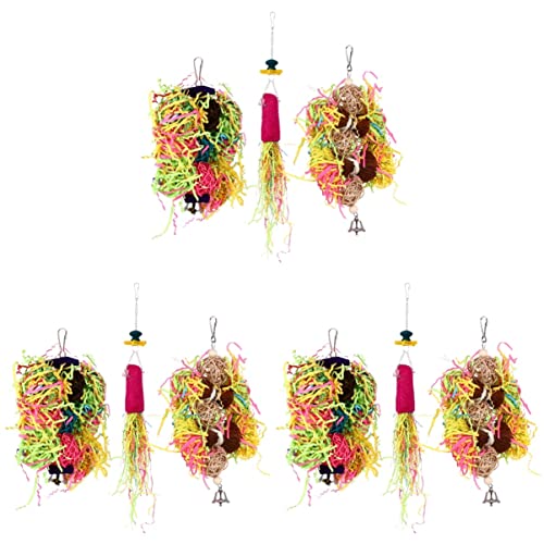 Mipcase 3sets Papagei Spielzeug Kauen Schredder Vogelkäfig Zubehör Vogel Spielzeug Für Nymphensittich Spaß Vogel Spielzeug 3 Stücke * 3 Mipcase 3sets Papagei Spielzeug Kauen Schredder Vogelkäfig Zubehör Vogel Spielzeug Für Nymphensittich Spaß Vogel Spielzeug 3 Stücke * 3 von Mipcase