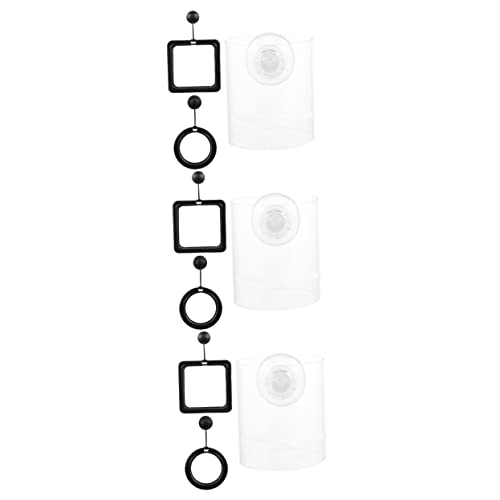 Mipcase 3sets Fütterung Kreis Für Aquarium Automatische Feeder Cup Festen Punkt 3 Stücke * 3 von Mipcase