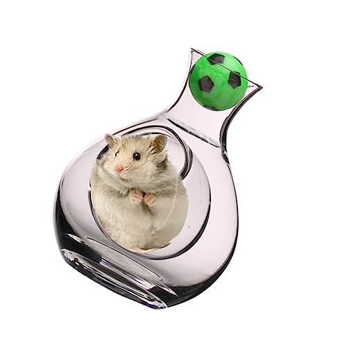 Mipcase Glasnest Haustierzubehör Wärmeableitungsnest Wärmekühlnest Hamster Kühlendes Nest Weiß von Mipcase