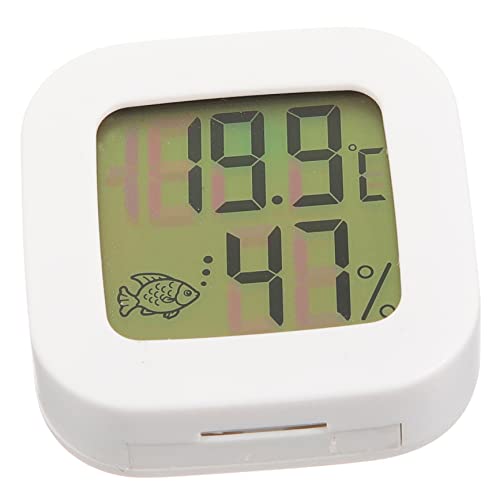 Mipcase Wassertemperaturthermometer Für Aquarien Tragbare Tankthermometer Aquarium-temperaturanzeige Digitales Aquarium-Thermometer Zubehör Für Reptilientanks von Mipcase