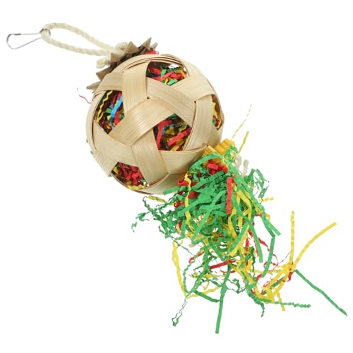 Mipcase Papageien-futtersuch-schredder-Spielzeug Vogel-kauspielzeug Zufällige Farbe Papier Vogelkäfig Hängespielzeug Vogelkäfig-Ornament Papageien-trainingsspielzeug Mipcase Papageien-futtersuch-schredder-Spielzeug Vogel-kauspielzeug Zufällige Farbe Papier Vogelkäfig Hängespielzeug Vogelkäfig-Ornament Papageien-trainingsspielzeug von Mipcase