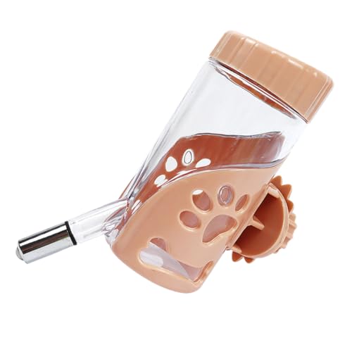 Mipcase Automatischer Trinkbrunnen Futterautomaten Für Kleiner Wassernapfspender Für Tragbares Haustier -trinkwasser Sprinkler Futterautomat Für Haustiere Plastik Rosa von Mipcase