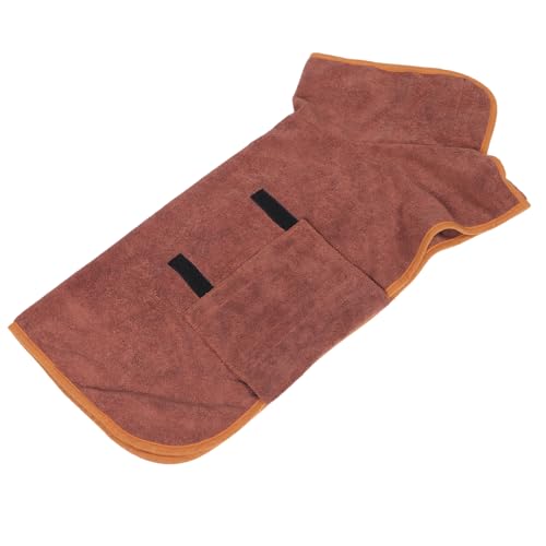 Mipcase Hundebademantel Für Haustiere Wasserabsorbierender Bademantel Für Hunde Für Sommer Kaffeefarben Bequeme Und Langlebige Hundedecke Für Dem Baden Mipcase Hundebademantel Für Haustiere Wasserabsorbierender Bademantel Für Hunde Für Sommer Kaffeefarben Bequeme Und Langlebige Hundedecke Für Dem Baden von Mipcase