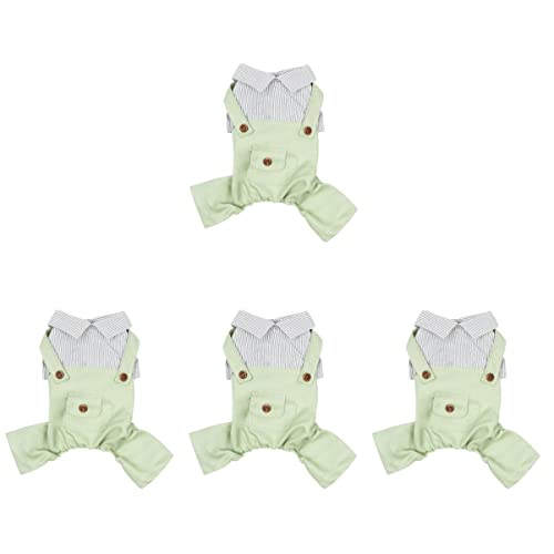 Mipcase 4 Stücke Mädchen Hund Kleidung Atmungsaktiv Komfortable Welpen Bekleidung Katze Mantel Frühling Herbst Dekorative Hund Outfit Mipcase 4 Stücke Mädchen Hund Kleidung Atmungsaktiv Komfortable Welpen Bekleidung Katze Mantel Frühling Herbst Dekorative Hund Outfit von Mipcase