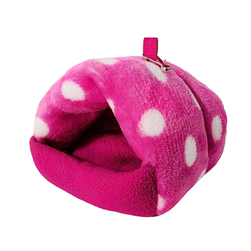 Mipcase Niedliches Hamsterbett Weiche Baumwolle Schlafhaus Für Haustiere Warmes Nest Multifunktionsbett Für Couch Auto Und Reisen von Mipcase