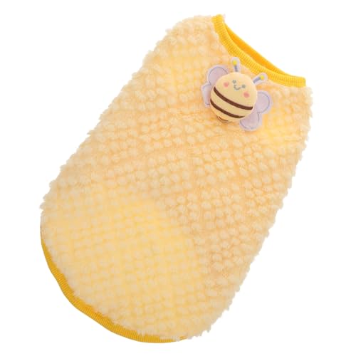 Mipcase Bienenkatze Weste Mit Hook Fleece Katze Pullover Haustierhund Kostümzubehör Für Kätzchen Animal Party Valentinstag Halloween Vorräte Mipcase Bienenkatze Weste Mit Hook Fleece Katze Pullover Haustierhund Kostümzubehör Für Kätzchen Animal Party Valentinstag Halloween Vorräte von Mipcase