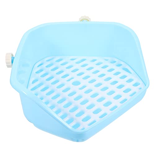 Mipcase Katzenklo Box Zubehör Frettchen Töpfchen mit - Chinchilla Toilettenschublade Tier X. Ausgewachsene Trainer für Hamster Hamster Toilette Hamster Toilette Katzentoilette von Mipcase