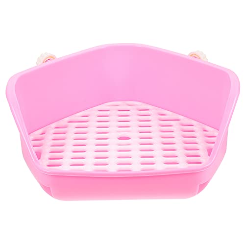 Mipcase Box für Hamster Zimmer mit Trainer Toilette Bad Chinchilla Tierkäfig Und Tierzubehör Hamster Sand Badezimmer Xcm Chinchillas Toilette Töpfchen Kaninchenklo von Mipcase