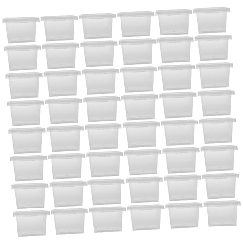 Mipcase 100 Stück Kartons Futterbox Für Haustiere Tierhalter Aus Plastik Kunststoff-Terrarium Reptilienboden Futterkäfig Für Reptilien Reptilienkäfig Pp Inkubationsbox Schildkröte Mipcase 100 Stück Kartons Futterbox Für Haustiere Tierhalter Aus Plastik Kunststoff-Terrarium Reptilienboden Futterkäfig Für Reptilien Reptilienkäfig Pp Inkubationsbox Schildkröte von Mipcase