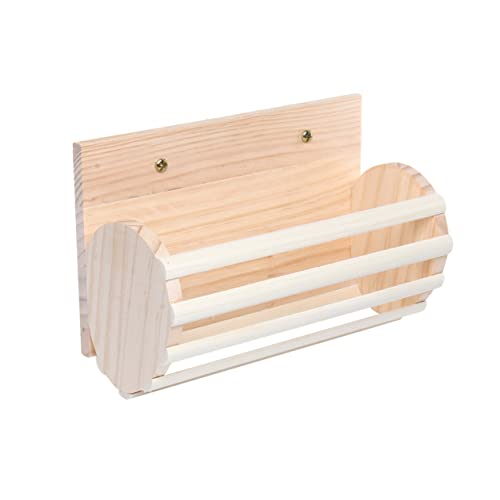Mipcase Grasfutterspender Meerschweinchen-heu-raufe Holz-grasspender-ständer Haustier-futterständer Für Kleintiere von Mipcase