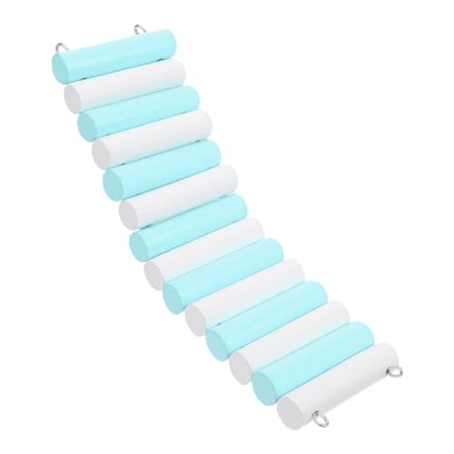 Mipcase Chinchilla Suspension Bridge Kaninchenhäuser und Verstecke Kletterspielzeug für Ratten Hamsterhaut Hamster-Hängebrücke Hamster -Versteck hölzern Sky-Blue Mipcase Chinchilla Suspension Bridge Kaninchenhäuser und Verstecke Kletterspielzeug für Ratten Hamsterhaut Hamster-Hängebrücke Hamster -Versteck hölzern Sky-Blue von Mipcase