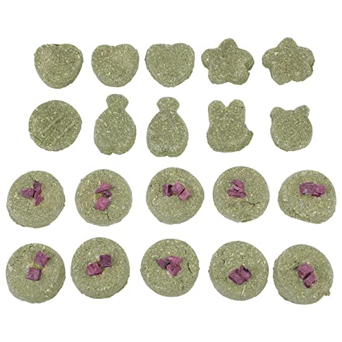 Mipcase Pet Bunny Kauen Spielzeug Snacks Molar Kuchen Hamster Molar Spielzeug Bunny Beißspielzeug Hohe Kompression Für Kit von Mipcase