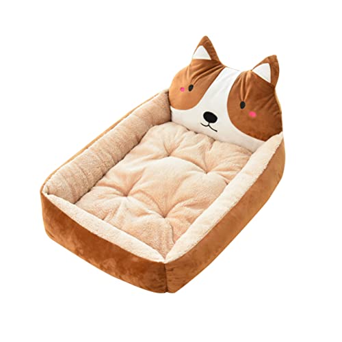 Mipcase 60 cm Hundebett Hundehütte Verdicktes Komfortpolster Haustierbett Für Katzen Und Hunde Haustier-marschbett Warmes Nest Für Ihre Liebenswerten Haustiere von Mipcase