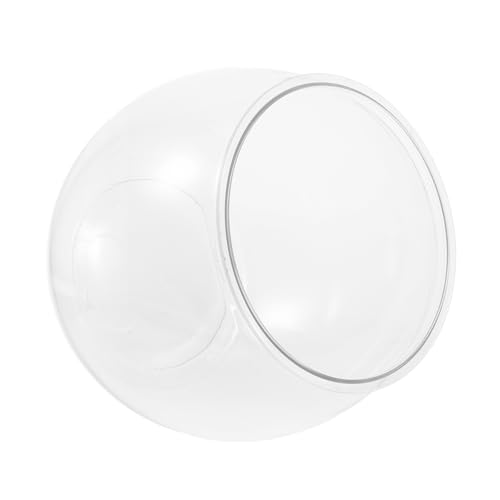 Mipcase Desktop-Aquarium Aquariumtank für kleines Aquariumbecken Schüsseln Schreibtisch Plastikfischtank Goldfischschale Kleine Fischschüssel Fischschalendekor das Haustier Transparent von Mipcase
