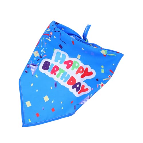 Mipcase Dreieckstuch für Haustiere hundeparty Dekoration Welpenkatzendeschals Partyzubehör für den Welpengeburtstag Hund Geburtstag Dreiecksschal Hund Geburtstagsschal Baumwolle Blue Mipcase Dreieckstuch für Haustiere hundeparty Dekoration Welpenkatzendeschals Partyzubehör für den Welpengeburtstag Hund Geburtstag Dreiecksschal Hund Geburtstagsschal Baumwolle Blue von Mipcase