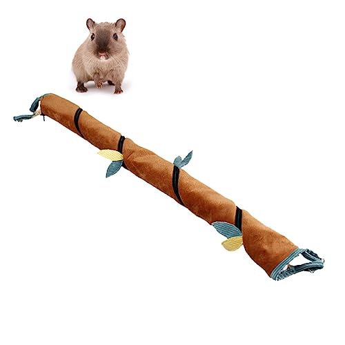 Mipcase Komfortables Hamsterbett Warmes Nest Spielzeug Rennmausnest Baumwollhaus Käfig Hängematte Ratte Eichhörnchen Tunnel Haustiernest von Mipcase