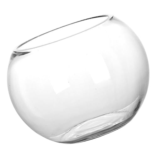 Mipcase Klare Glas Fischschale Für Wasserpflanzen Dekorative Terrarium Vase Für Zimmerpflanzen Und Aquarien Transparente Runde Pflanztöpfe Für Elegantes Wohnambiente Mipcase Klare Glas Fischschale Für Wasserpflanzen Dekorative Terrarium Vase Für Zimmerpflanzen Und Aquarien Transparente Runde Pflanztöpfe Für Elegantes Wohnambiente von Mipcase