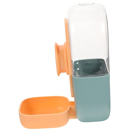 Mipcase Futterautomat Kaninchen Futternapf Katze Wasserbrunnen Haustierfutterhalter Kaninchen-wasserflasche Kaninchen Trinkflasche Fressnapf Für Sittiche Katzenfutter Igel Polypropylen von Mipcase