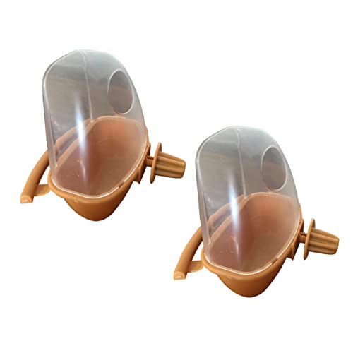 Mipcase Futterstation für Vögel, Käfig, transparent, Papagei, Futterschale, auslaufsicher, für Tiere, transparent, mit Haken, Kakadu, Taube, Wellensittich, Kunststoff Mipcase Futterstation für Vögel, Käfig, transparent, Papagei, Futterschale, auslaufsicher, für Tiere, transparent, mit Haken, Kakadu, Taube, Wellensittich, Kunststoff von Mipcase