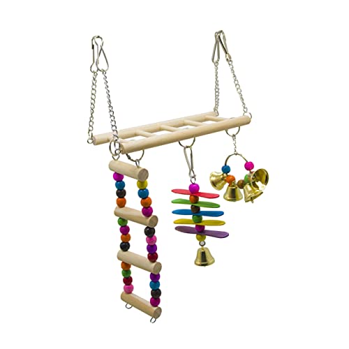 Mipcase Spielzeug Für Vögel Papageien-spielset Schaukelleiter Und Brücke Für Sichere Vogelübungen Mipcase Spielzeug Für Vögel Papageien-spielset Schaukelleiter Und Brücke Für Sichere Vogelübungen von Mipcase