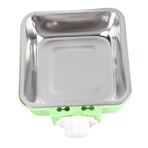 Mipcase Hängender Hundenapf Wasserspender Für Hasen Katzennäpfe Montierter Hundenapf Zubehör Für Hundekisten Hundenäpfe Kätzchenwasserschale Light Green Rostfreier Stahl Mipcase Hängender Hundenapf Wasserspender Für Hasen Katzennäpfe Montierter Hundenapf Zubehör Für Hundekisten Hundenäpfe Kätzchenwasserschale Light Green Rostfreier Stahl von Mipcase