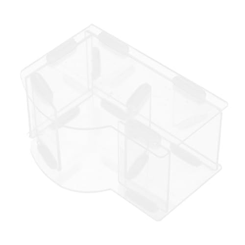 Mipcase Hamster Food Box Kleine Tierfutterschale Acryl Transparent Mipcase Hamster Food Box Kleine Tierfutterschale Acryl Transparent von Mipcase