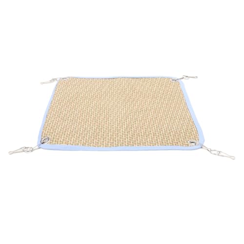 Mipcase Hamster Hängematte Rattenhängematte Für Käfig Kleines Bett Für Frettchen Accessoires Für Bartagamen Kleintierhängematte Meerschweinchen-hängematte Hängematte Für Kleine Tiere Stroh von Mipcase