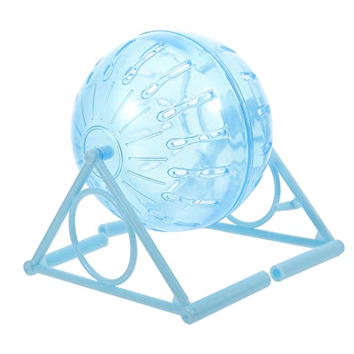 Mipcase Hamster-rennmaus Übung Für Kleintiere Neuartiges Spielzeug 12 cm Kristall Lauf- Und Belüftungslöcher Linderung Von Langeweile Für Ihr Haustier Zufällige Farbe von Mipcase