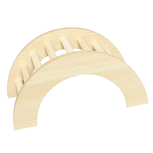 Mipcase Kletterbrücken-Spielzeug Für Kleintiere – Holzleiter Für Hamster Chinchillas Meerschweinchen Ratten von Mipcase