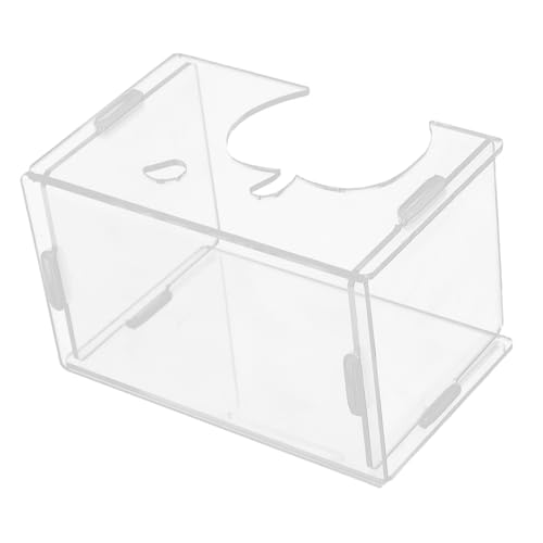 Mipcase Hamster Versteck Aus Klarem Acryl Geräumiges Habitat Für Kleintiere Multifunktionale Unterkunft Für Zwerghamster Ratten Mäuse Und Mehr Leicht Zu Reinigen Und Dekorativ Mipcase Hamster Versteck Aus Klarem Acryl Geräumiges Habitat Für Kleintiere Multifunktionale Unterkunft Für Zwerghamster Ratten Mäuse Und Mehr Leicht Zu Reinigen Und Dekorativ von Mipcase