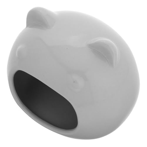 Mipcase Hamster-porzellanest Hamsterhäuser Und Verstecke Hamster-Chinchilla-Nest Hamsterversteck Hamster Unterschlupf Kleintierbetten Kleintierhaus Lebensraum Hamsterhaus Grey Keramik Mipcase Hamster-porzellanest Hamsterhäuser Und Verstecke Hamster-Chinchilla-Nest Hamsterversteck Hamster Unterschlupf Kleintierbetten Kleintierhaus Lebensraum Hamsterhaus Grey Keramik von Mipcase